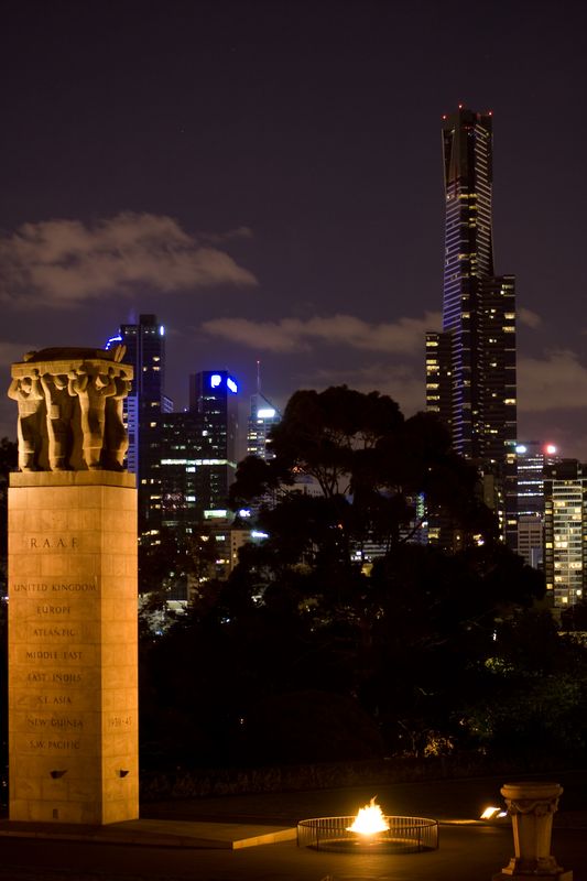 Melbourne at night2