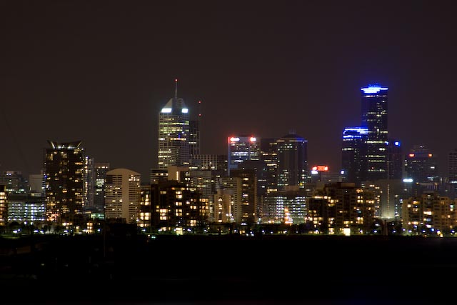 Melbourne at night3