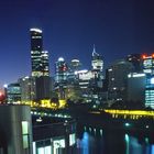 Melbourne bei Nacht