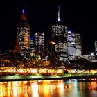 Melbourne by night