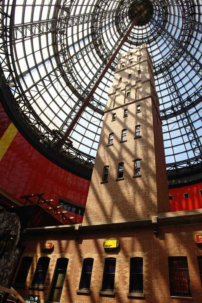 Melbourne Central, Shoppingcenter im Februar 2007