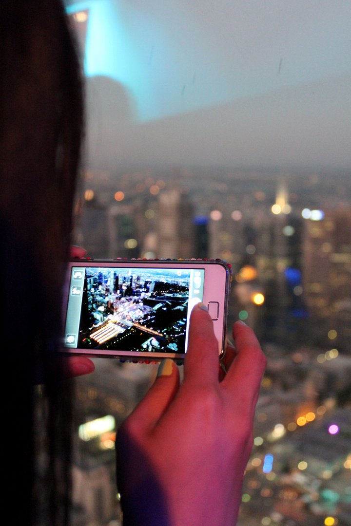 Melbourne City by night