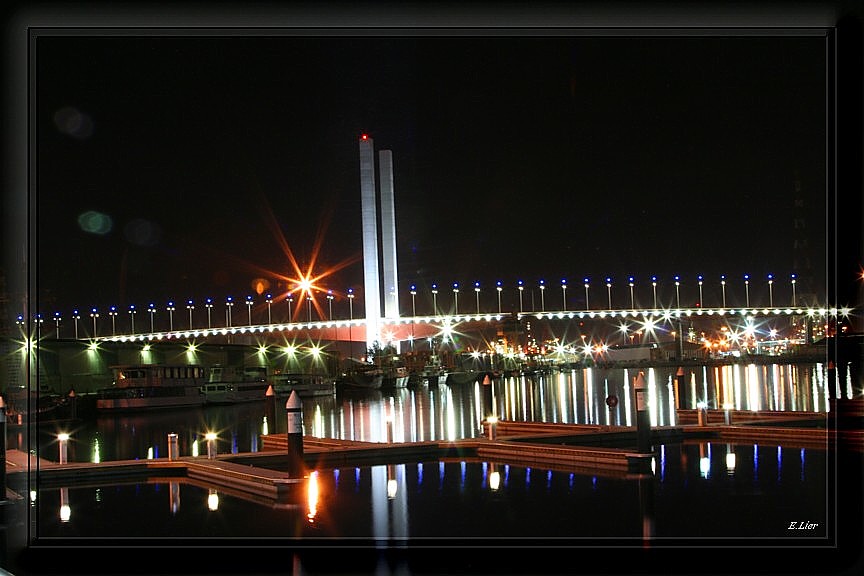 Melbourne Docklands by night