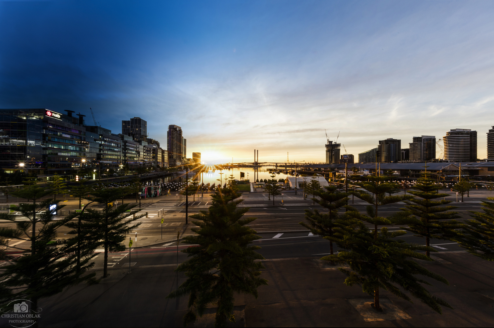 Melbourne Docklands day2night