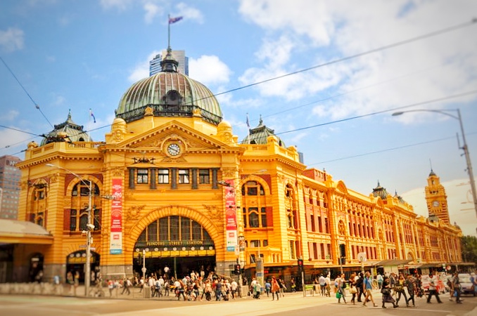 Melbourne Flinders Street Railway Station