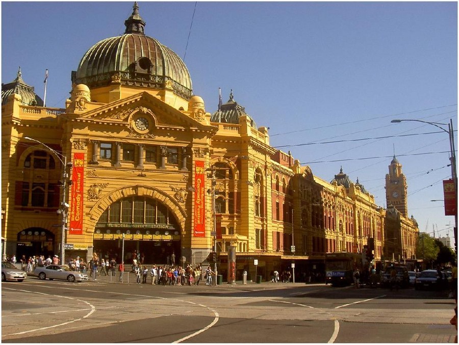Melbourne - Flinders Street Station die 2.