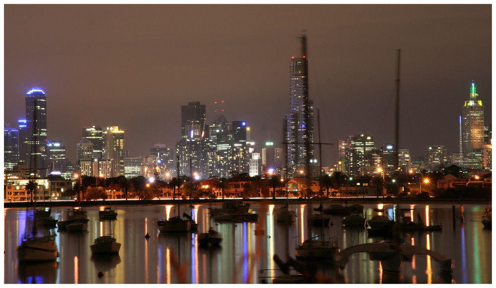 Melbourne @ night