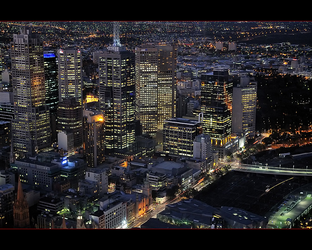 Melbourne @ night