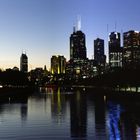 Melbourne Skyline - from Swan St bridge