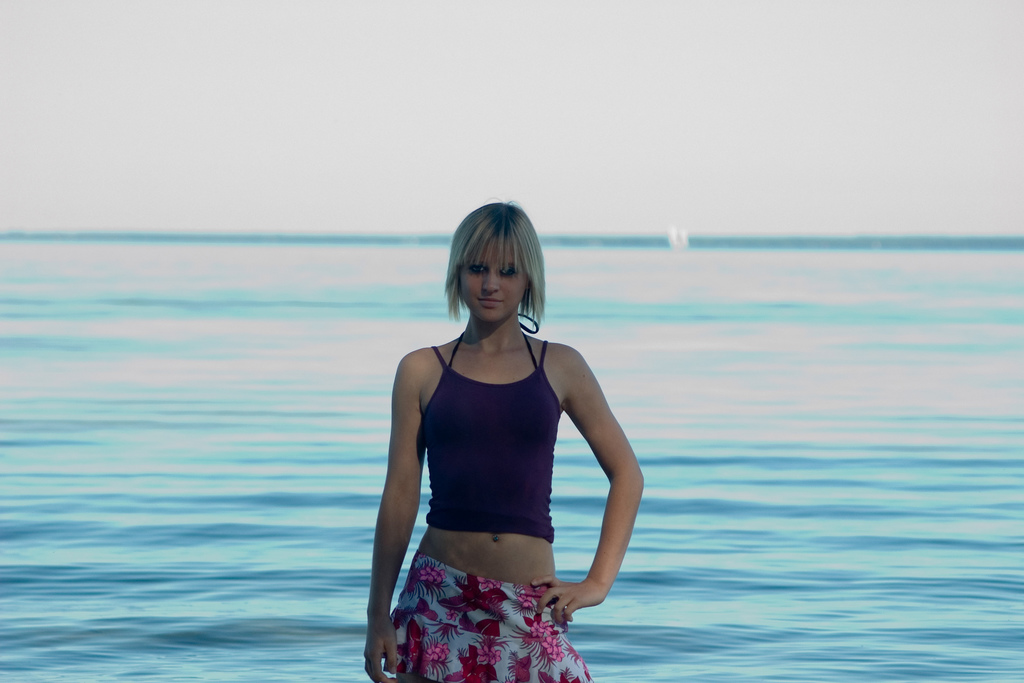 melissa portrait by the lake