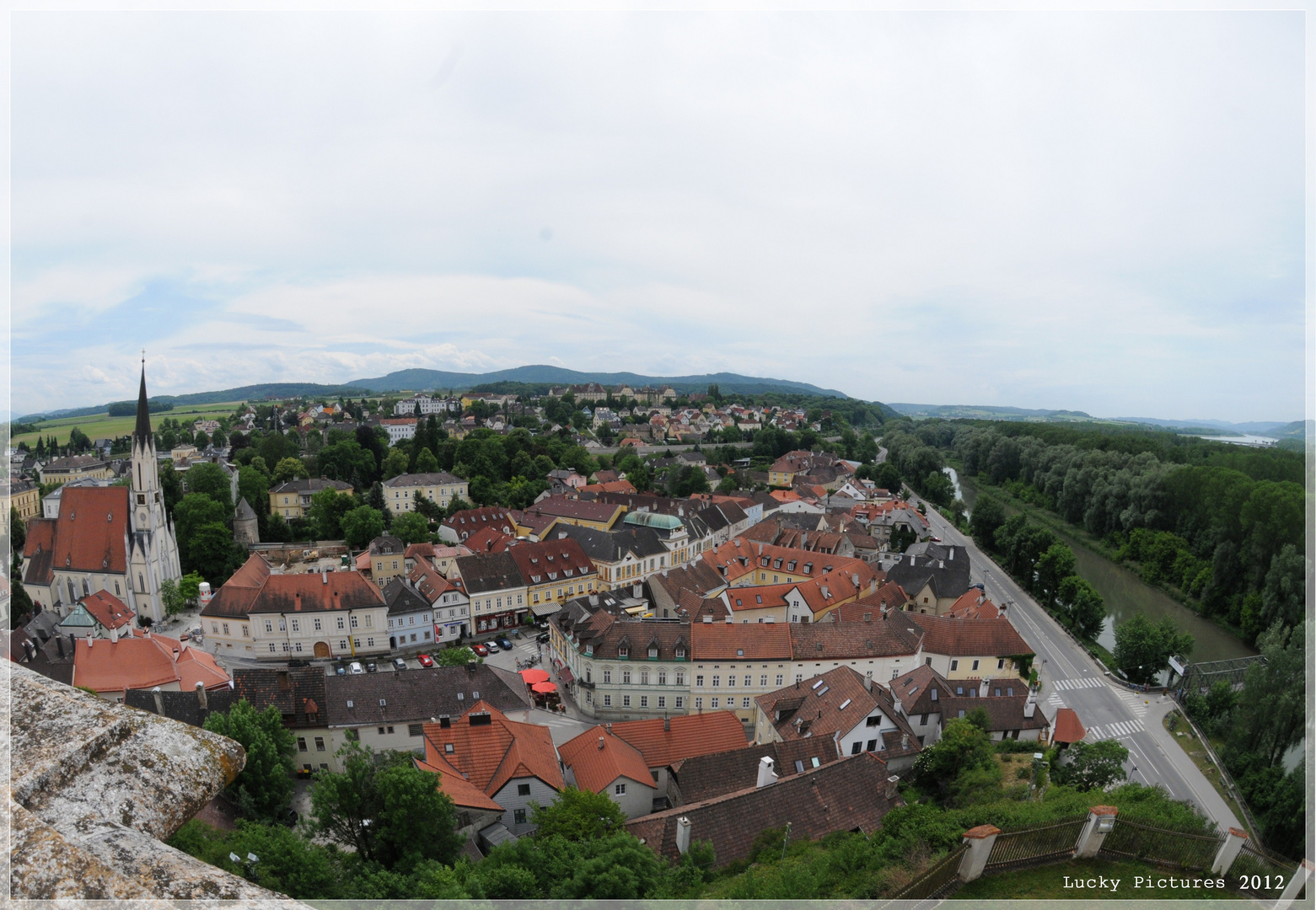 Melk vom Stift aus gesehen