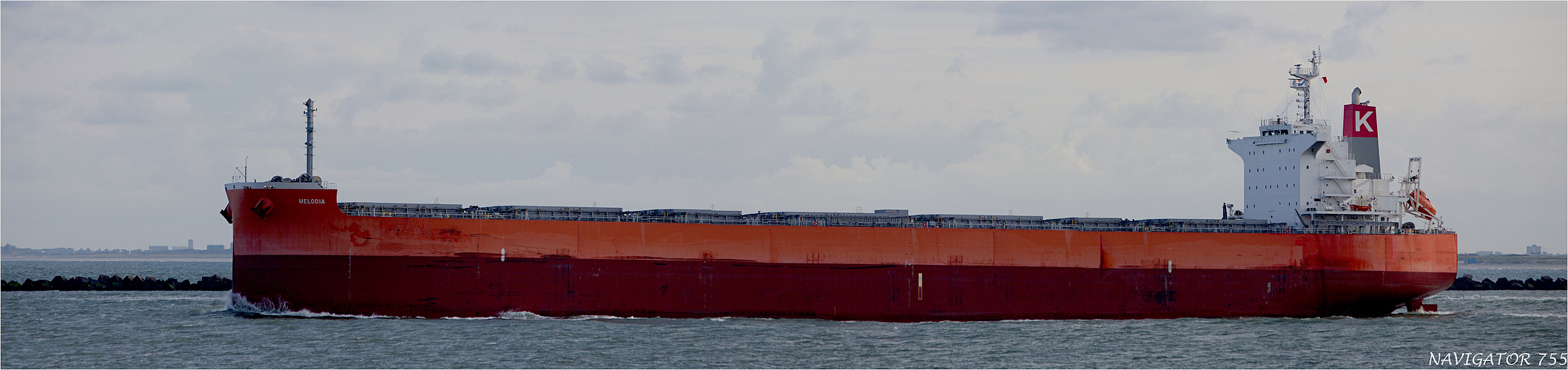 MELODIA / Bulk Carrier / Rotterdam / Bitte scrollen!