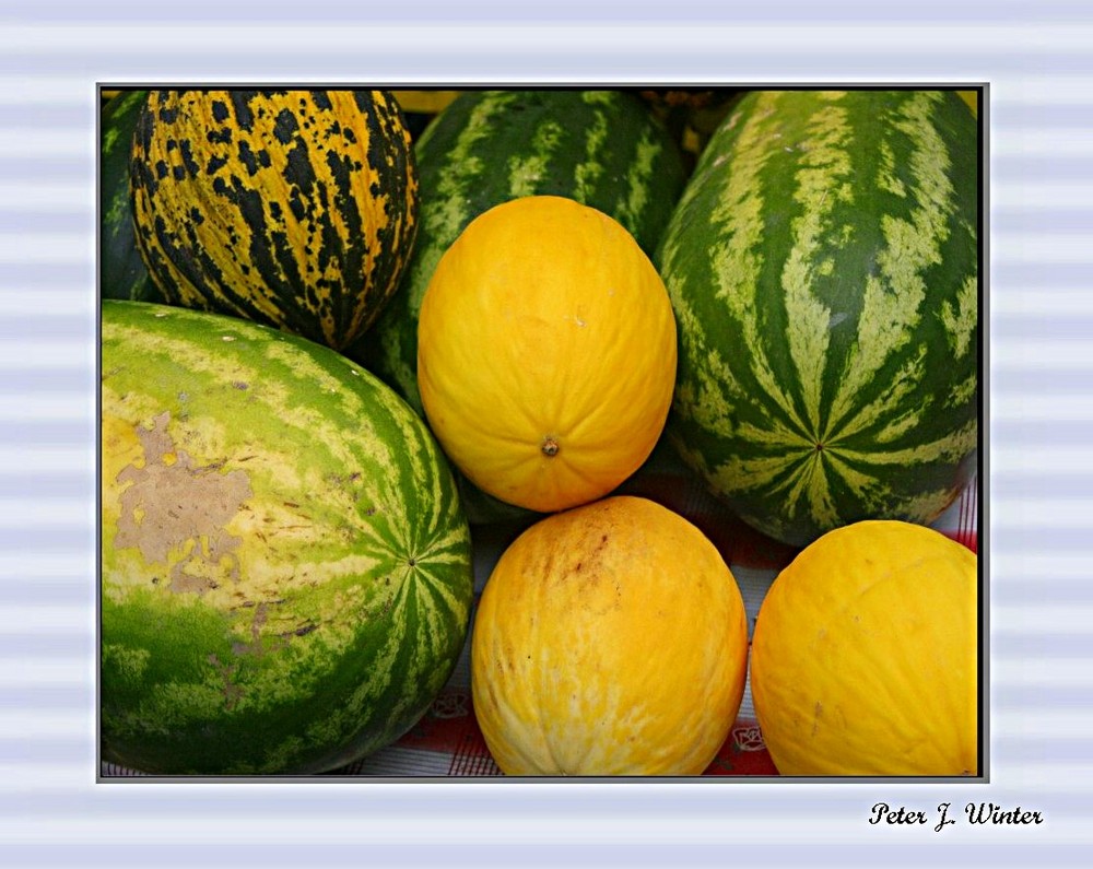 Melonen Foto & Bild stillleben, foodfotografie, obst & gemüse Bilder