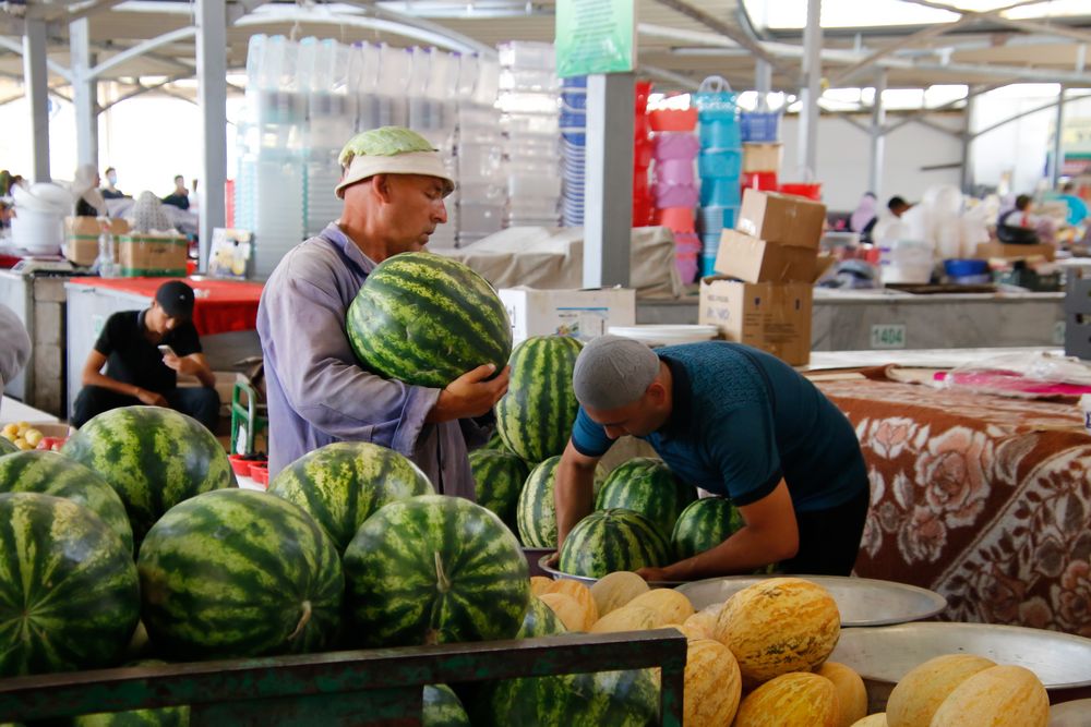 Melonenverkäufer