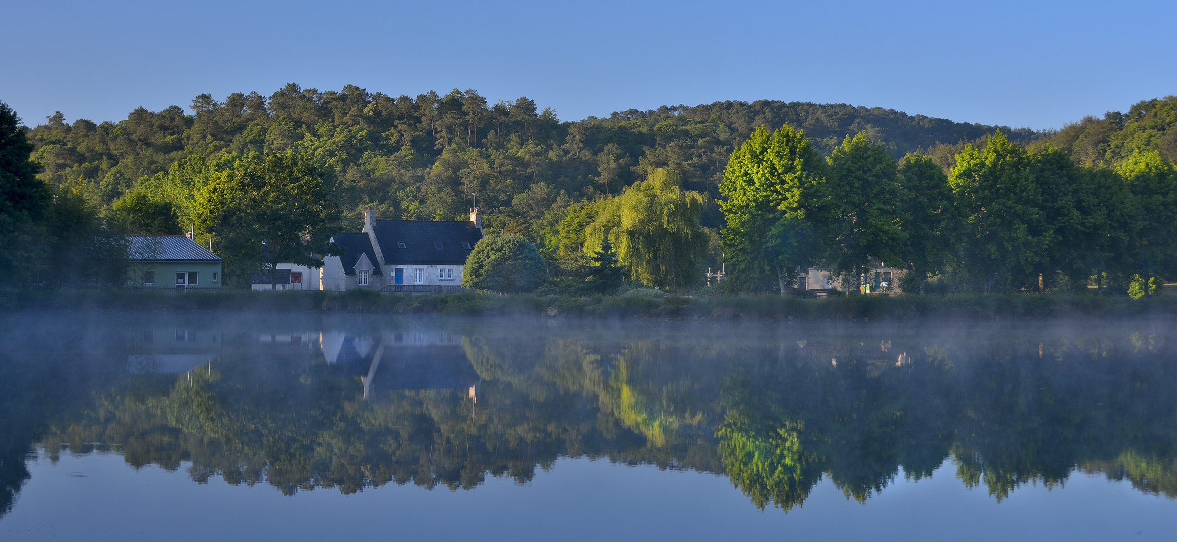 Melrand au petit matin