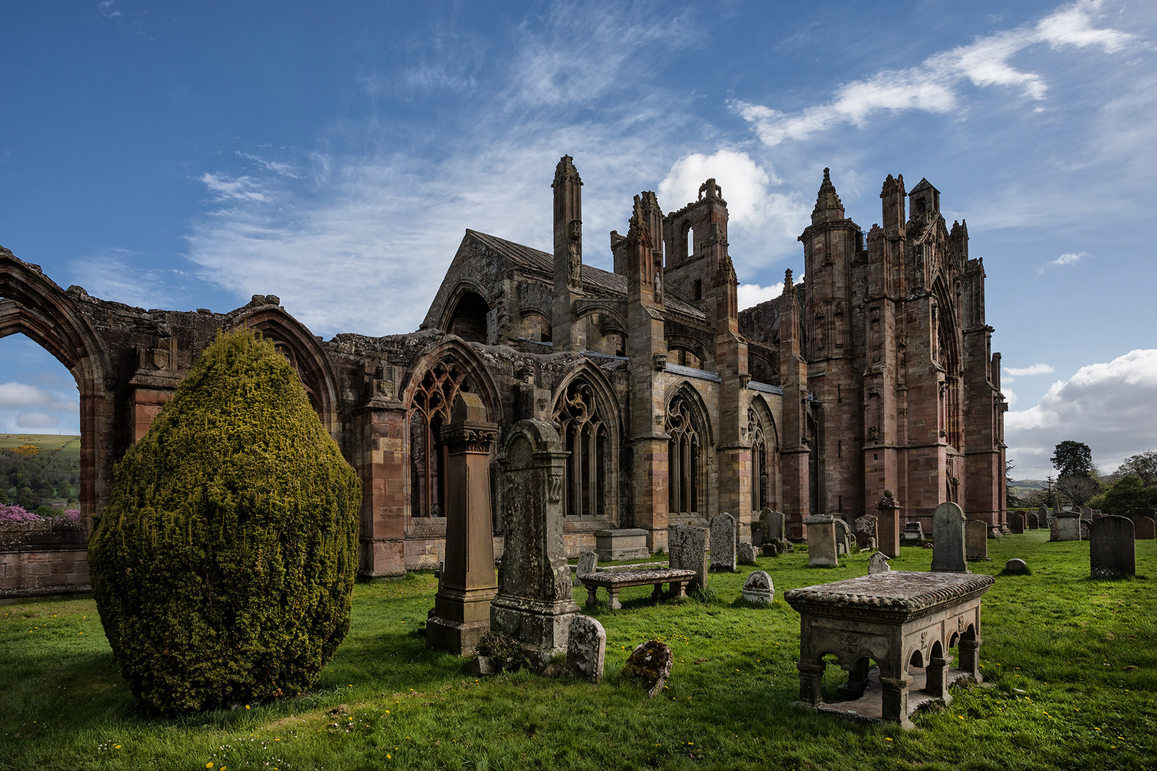  Melrose Abbey