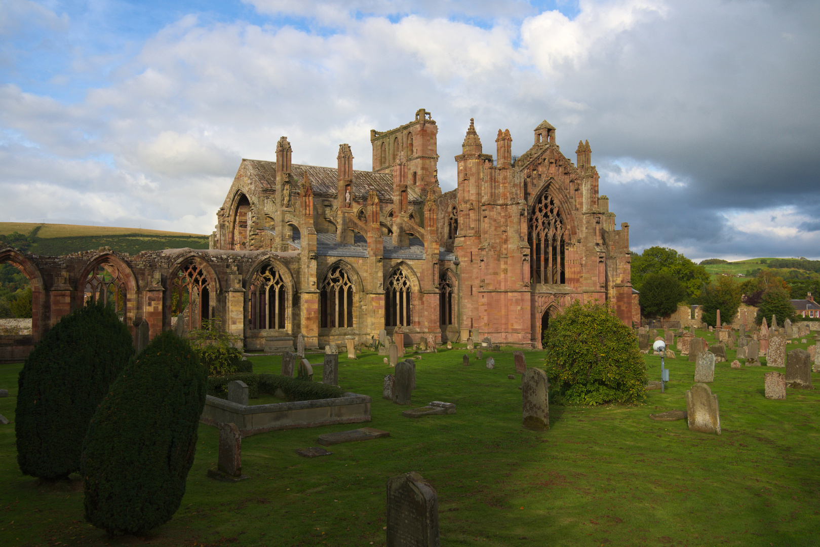 [ Melrose Abbey ]