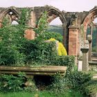 Melrose Abbey Friedhof