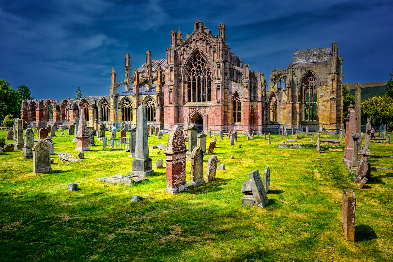 Melrose Abbey, Schottland