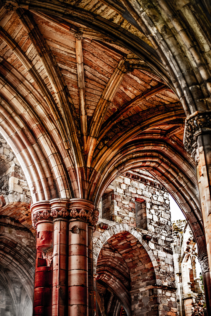 Melrose Abbey, Scotland 2018