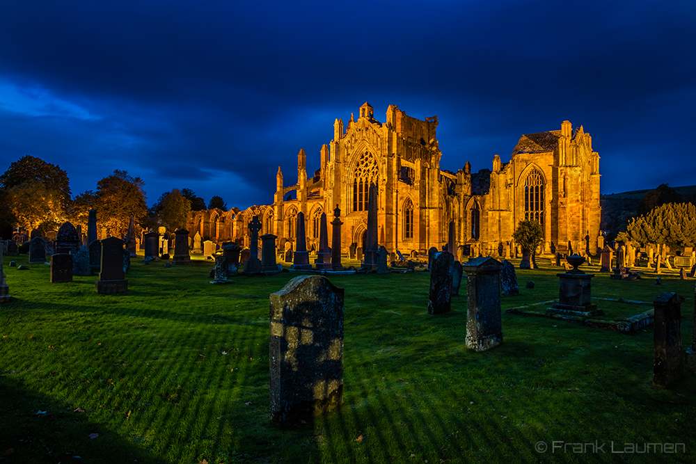 Melrose Abbey, Scotland