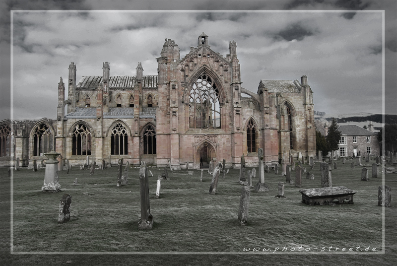 Melrose Abbey, Scotland