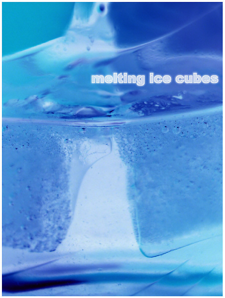 melting ice cubes