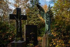 Memento mori - Engel und Christus auf dem Frankfurter Hauptfriedhof