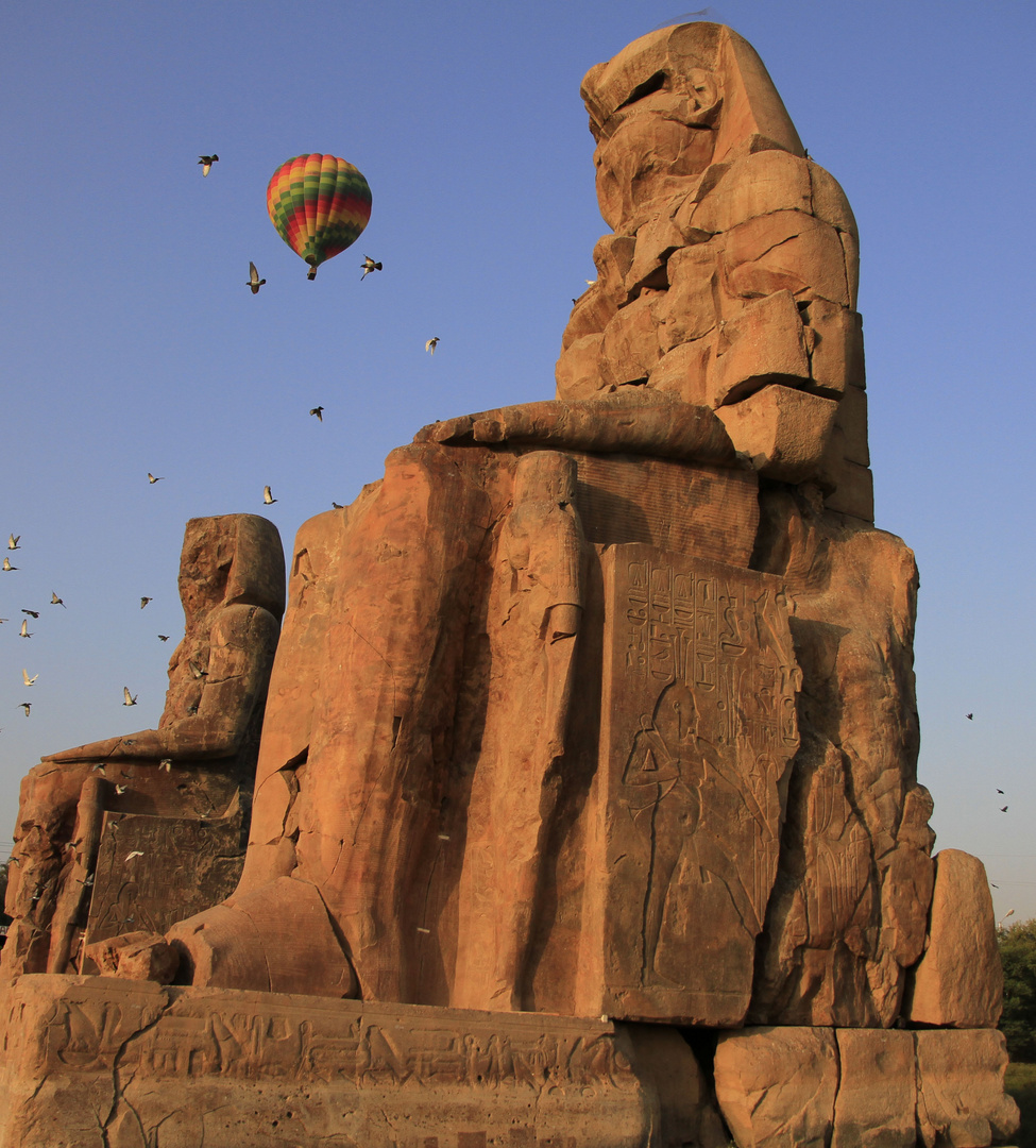 Memnon Kolosse in Luxor