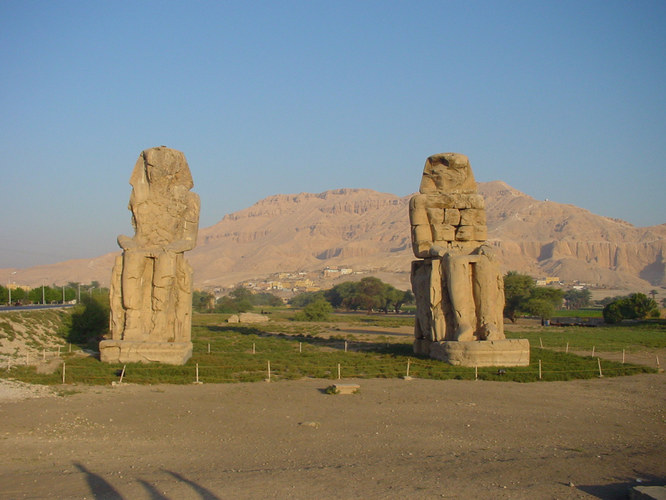Memnonkolosse in Luxor