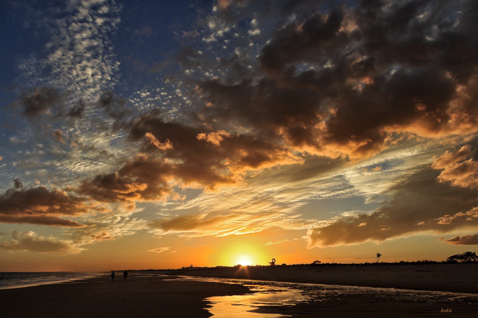 Memorable atardecer III unos minutos antes -Manta Rota, Algarve