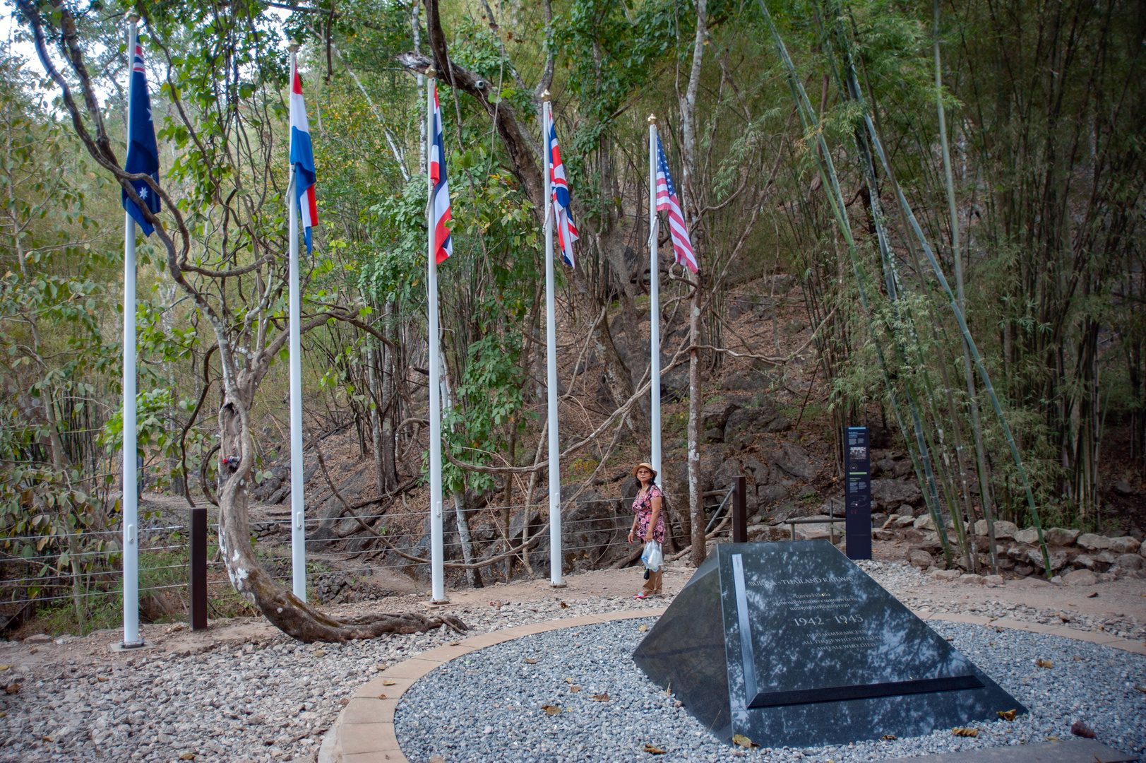 Memorial at Hellfire Pass