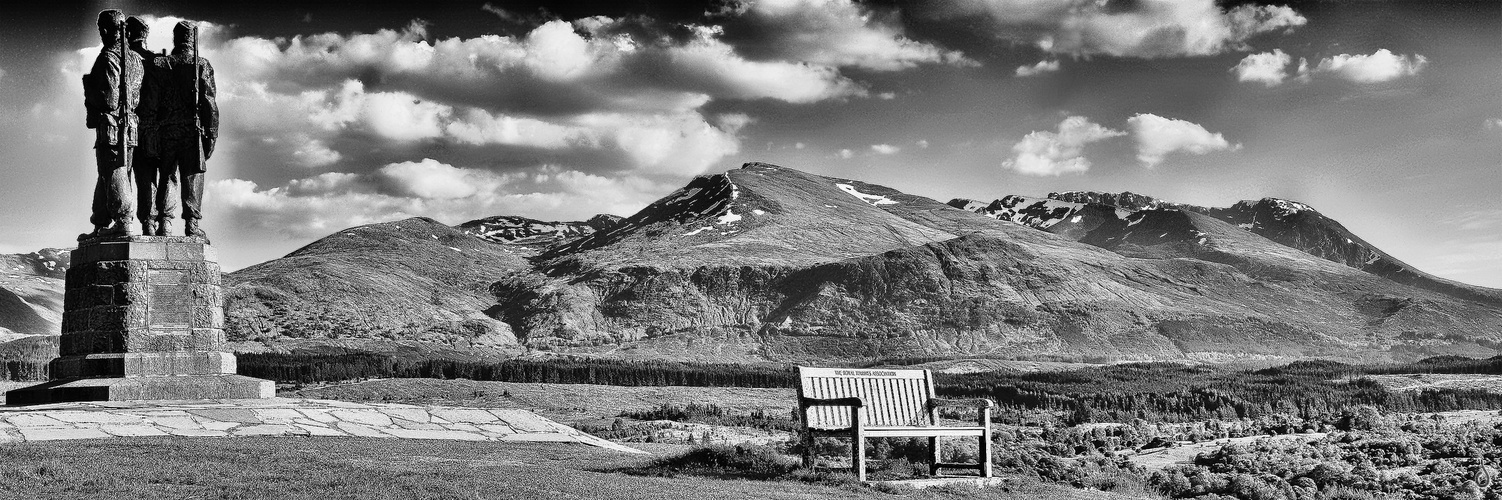 Memorial   &   Ben Nevis ... ©D5633_BW-F2°_IPPS-CEP-Su1_3#1