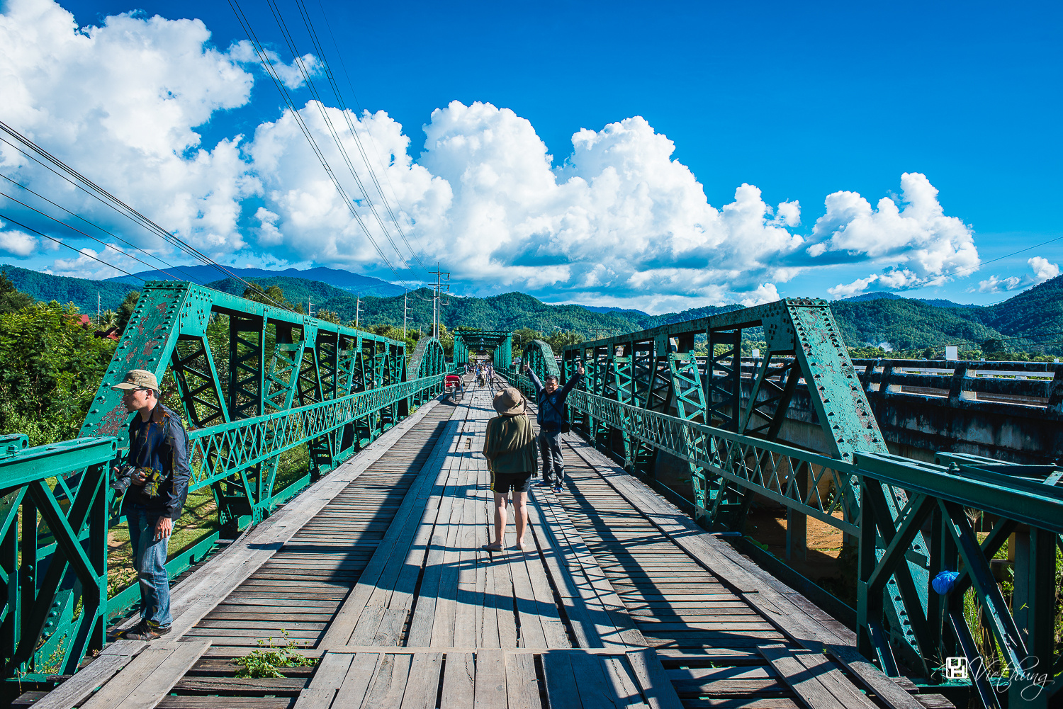 Memorial bridge in Pai