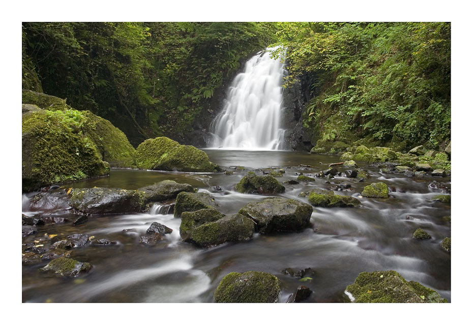 memories of Ireland - Glenoe Falls