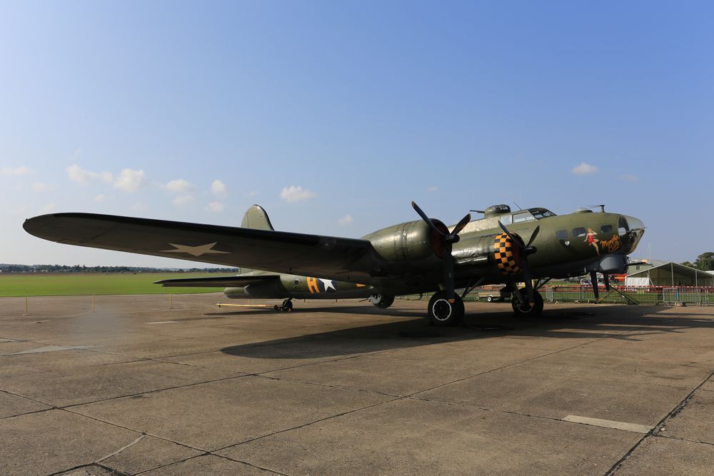 Memphis Belle, ready for take off