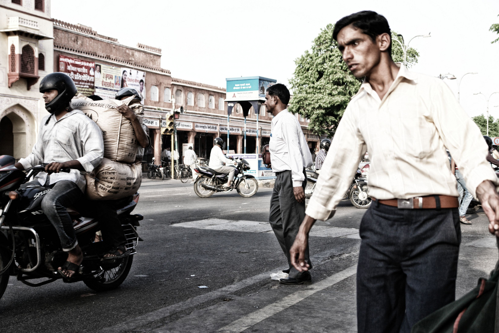 men at street-work