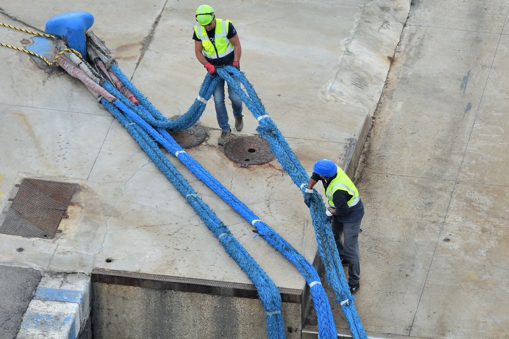 Men at work 19 lines handler Foto & Bild menschen, streetfotografie