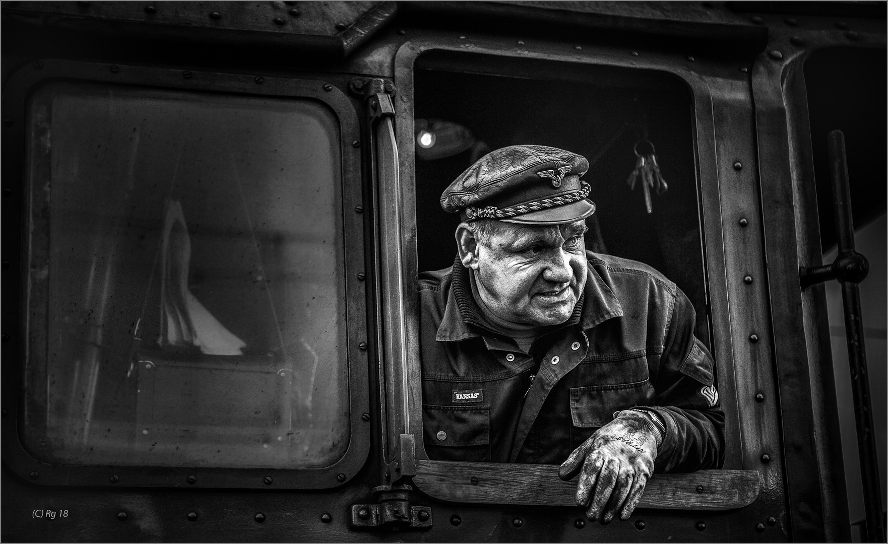 men at work Foto & Bild spezial, monochrome, emotionen Bilder auf