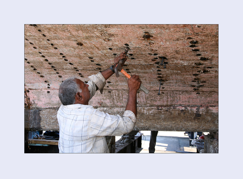 men at work - der Rostklopfer