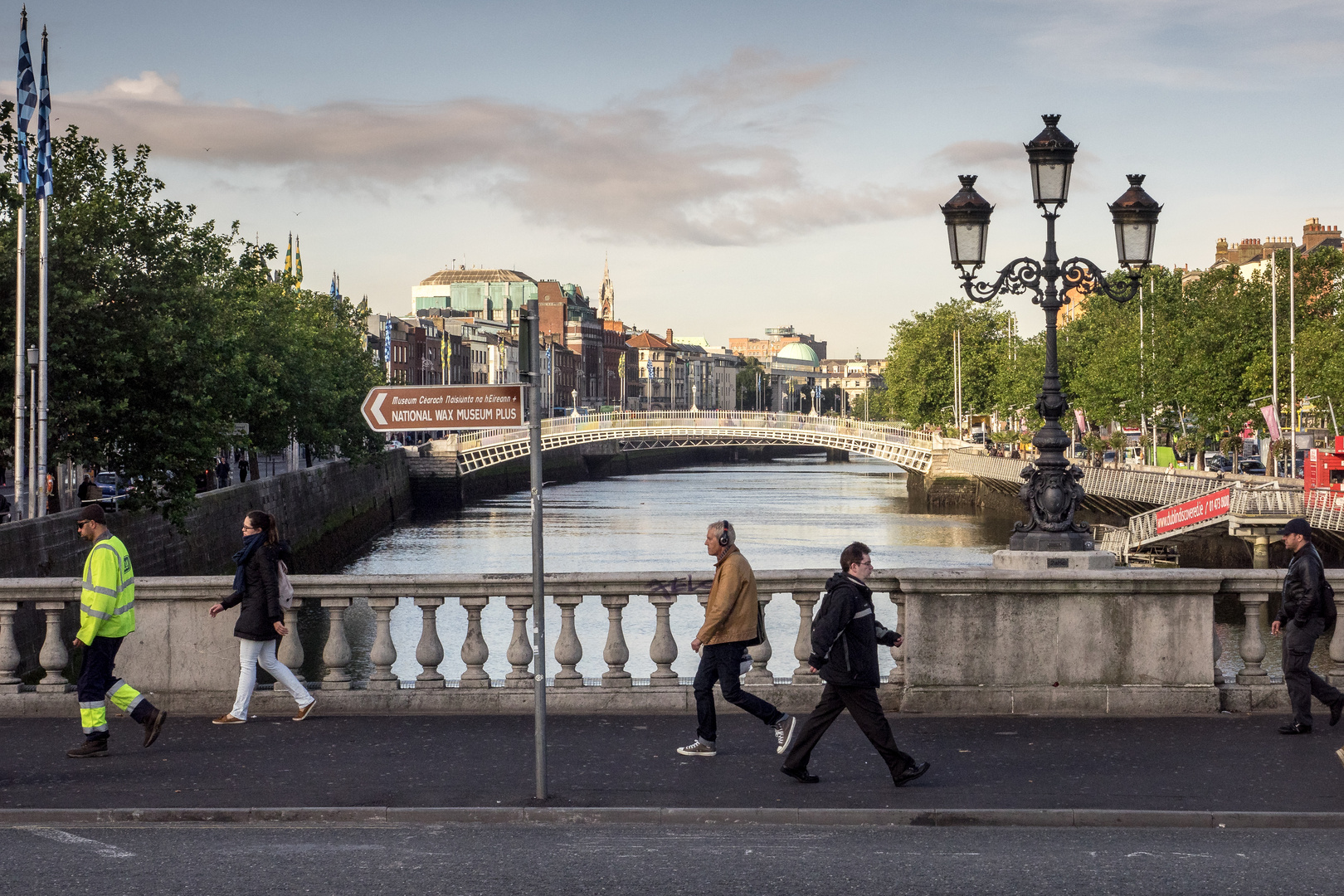 Men at Work in Dublin