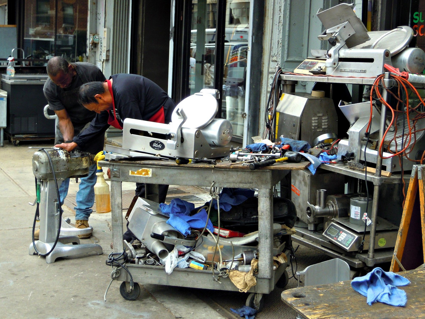 men at work - new york