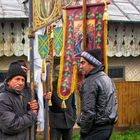 Men Bearing The Poles and Banners of Faith