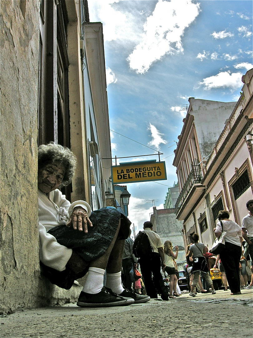 Mendicante a L'Havana