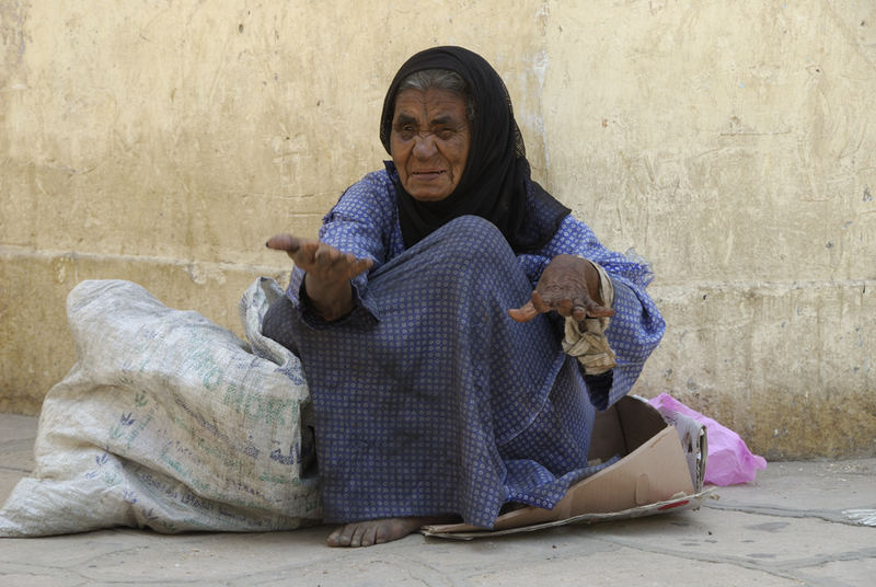 Mendicante Egiziana