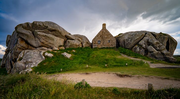 Meneham, das Wachhaus im Felsen