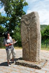 Menhir-Statue Filitosa V, die wohl imposanteste...