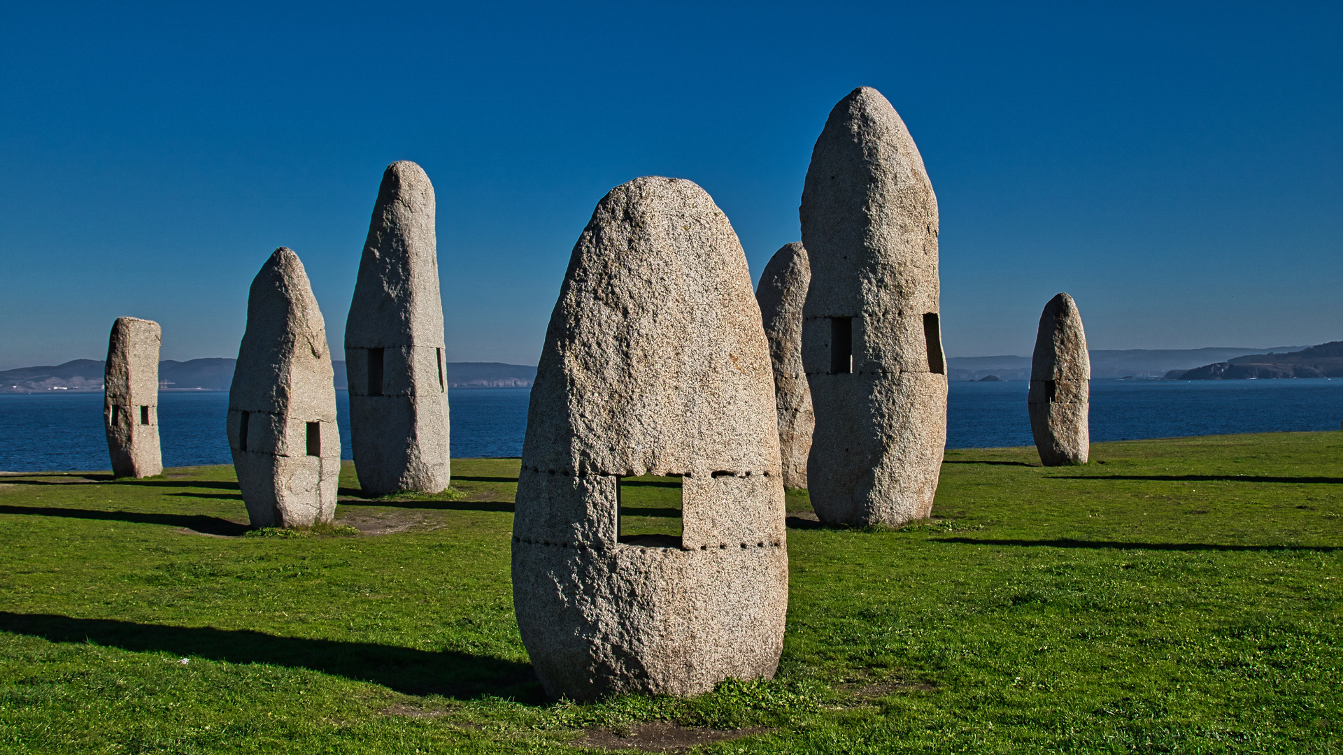 Menhires A Coruna (Spain)