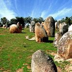 Menhirs bei Evora, Portugal