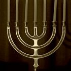 Menorah - in Sepia gehalten